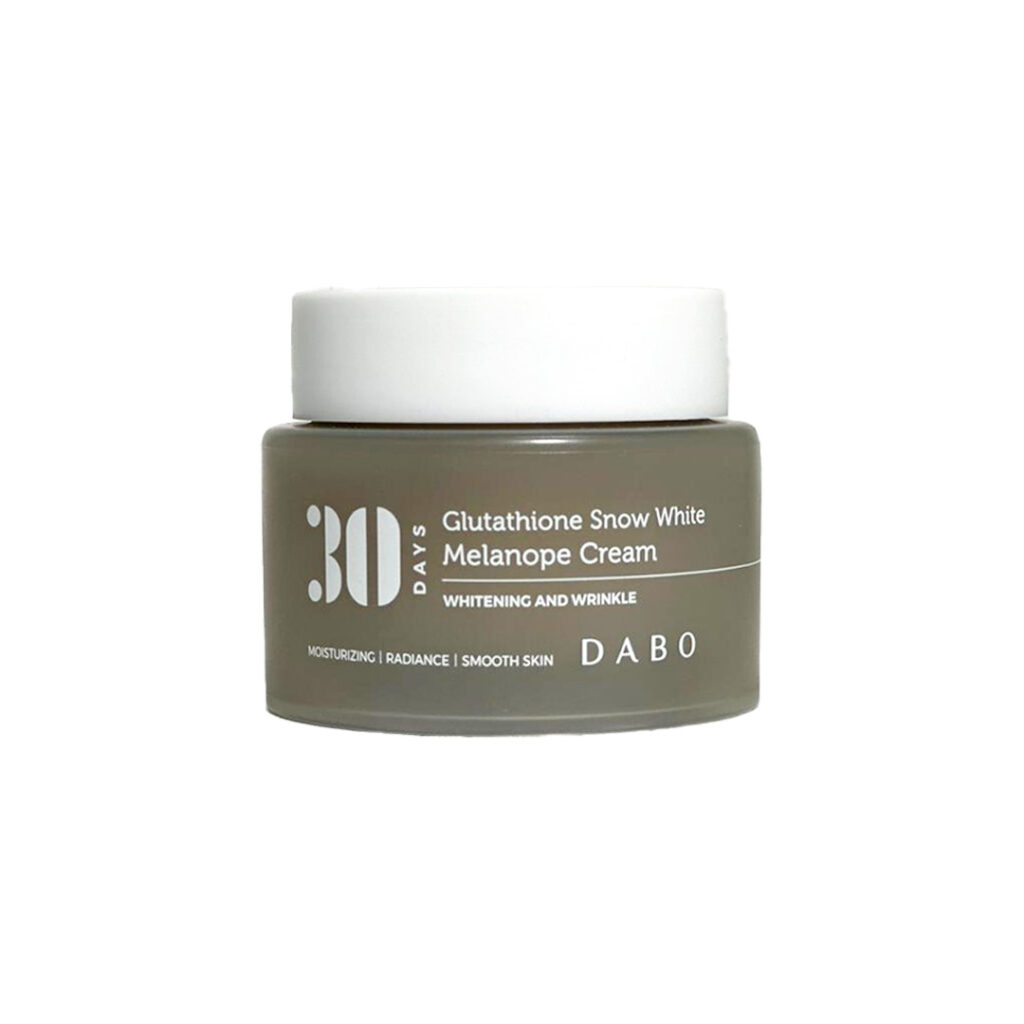 Dabo 30 Days Glutathione Snow White Melanope Cream 100 ml