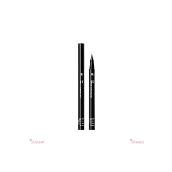 Dabo Make Up All Day perfect Brush Eyeliner 01 Deep Black