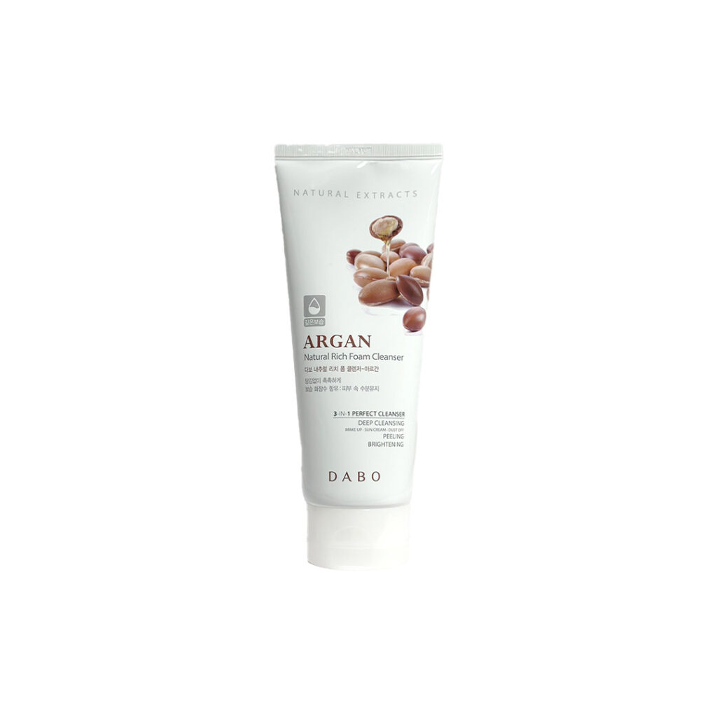 Dabo Natural Rich Foam Cleanser Argan 180ml