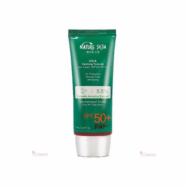 Nature Skin Cica Calming Tone Up Sun Cream SPF50+ PA+++