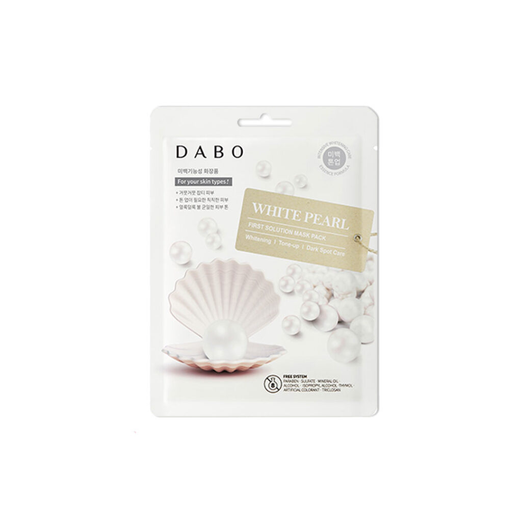 Dabo First Solution Mask Pack (Sheet Mask) - WHITE PEARL