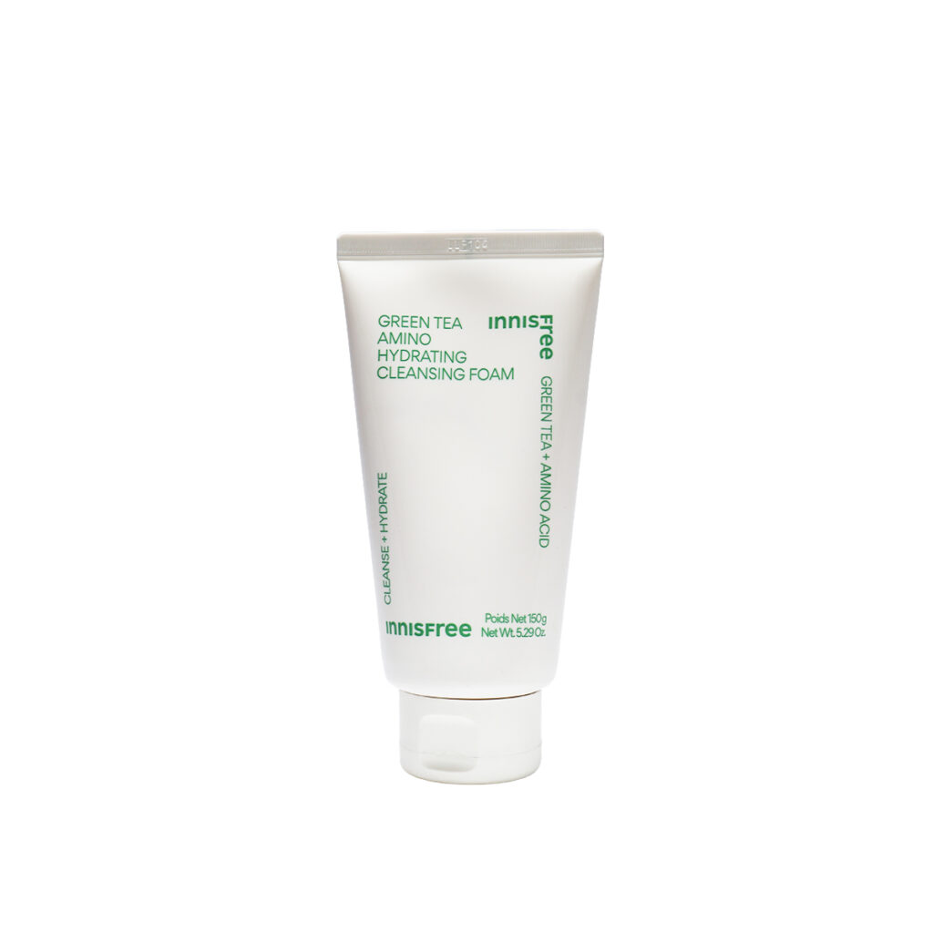 Innisfree Green Tea Amino Hydrating Cleansing Foam - 150 g