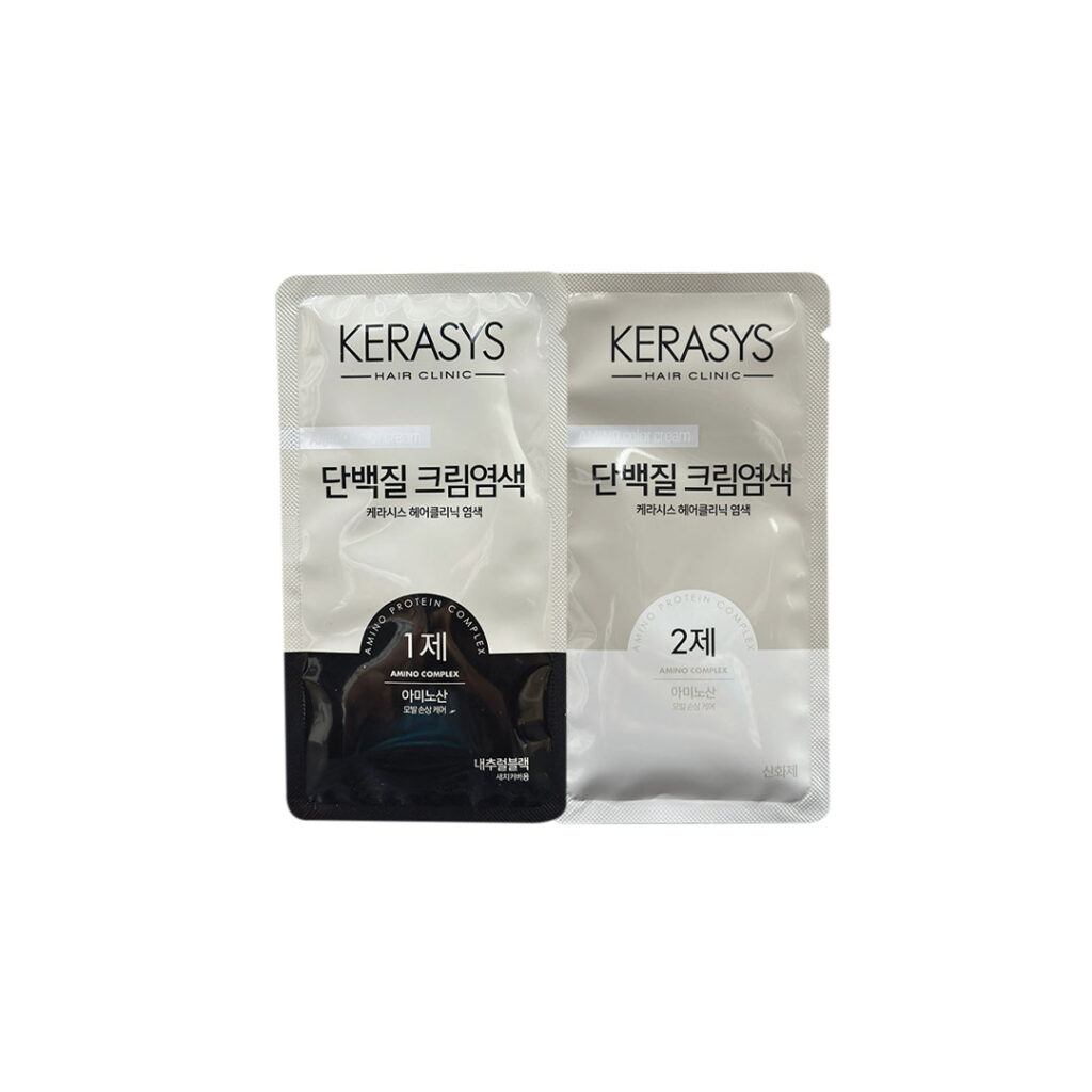 Kerasys Amino Acid & Protein Permanent Hair Color (Natural Black)