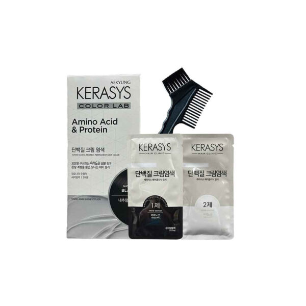 Kerasys Amino Acid & Protein Permanent Hair Color - Naturan Black