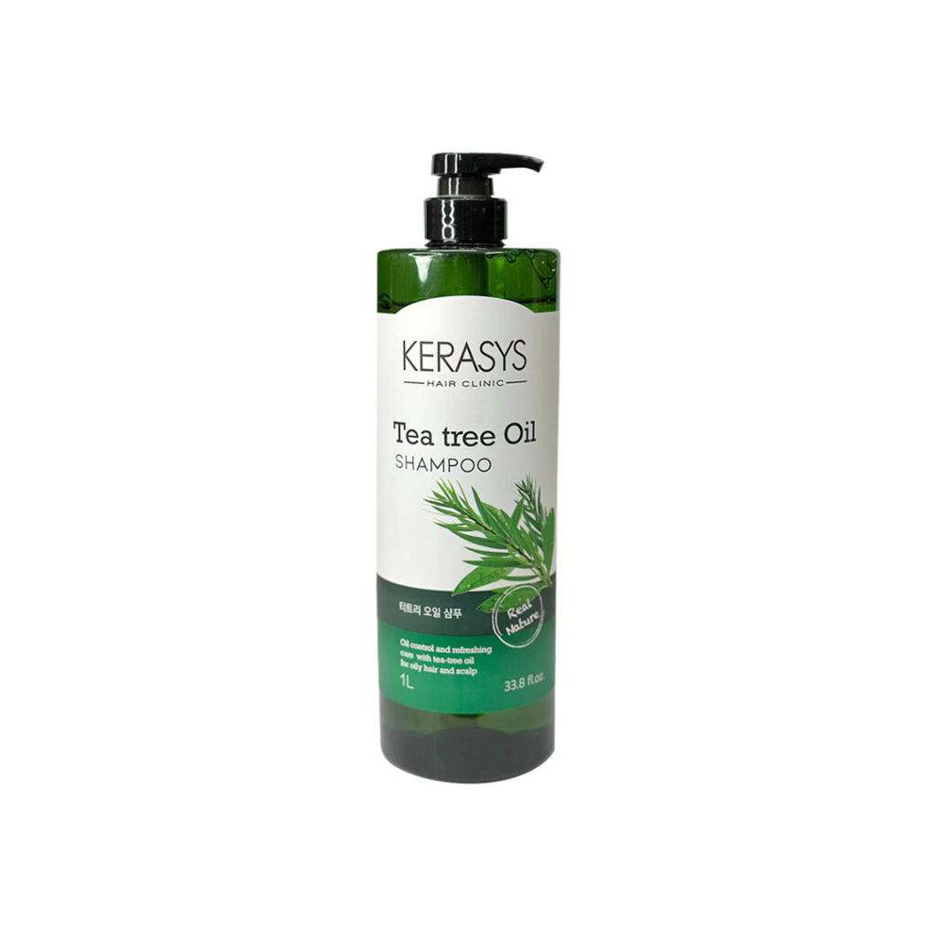 Kerasys Hair Clinic Tea Tree Oil Shampoo 1 Liter