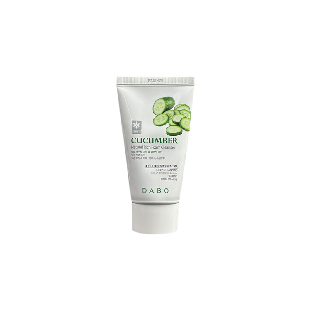 Dabo Natural Rich Foam Cleanser Cucumber 60ml