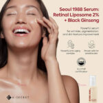 K-SECRET Seoul 1988 Serum : Retinal Liposome 2% + Black Ginseng 30 ml - Image 3