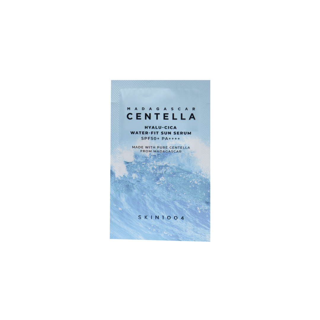 SKIN1004 Madagascar Centella Hyalu-Cica Water-Fit Sun Serum SPF 50+ PA++++ 1.5 ml (2) SKIN1004 Madagascar Centella Hyalu-Cica Water-Fit Sun Serum SPF 50+ PA++++ 1.5 ml