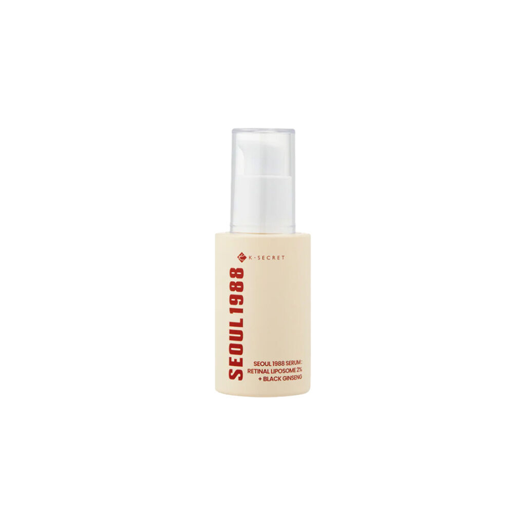 K-SECRET Seoul 1988 Serum : Retinal Liposome 2% + Black Ginseng 30 ml