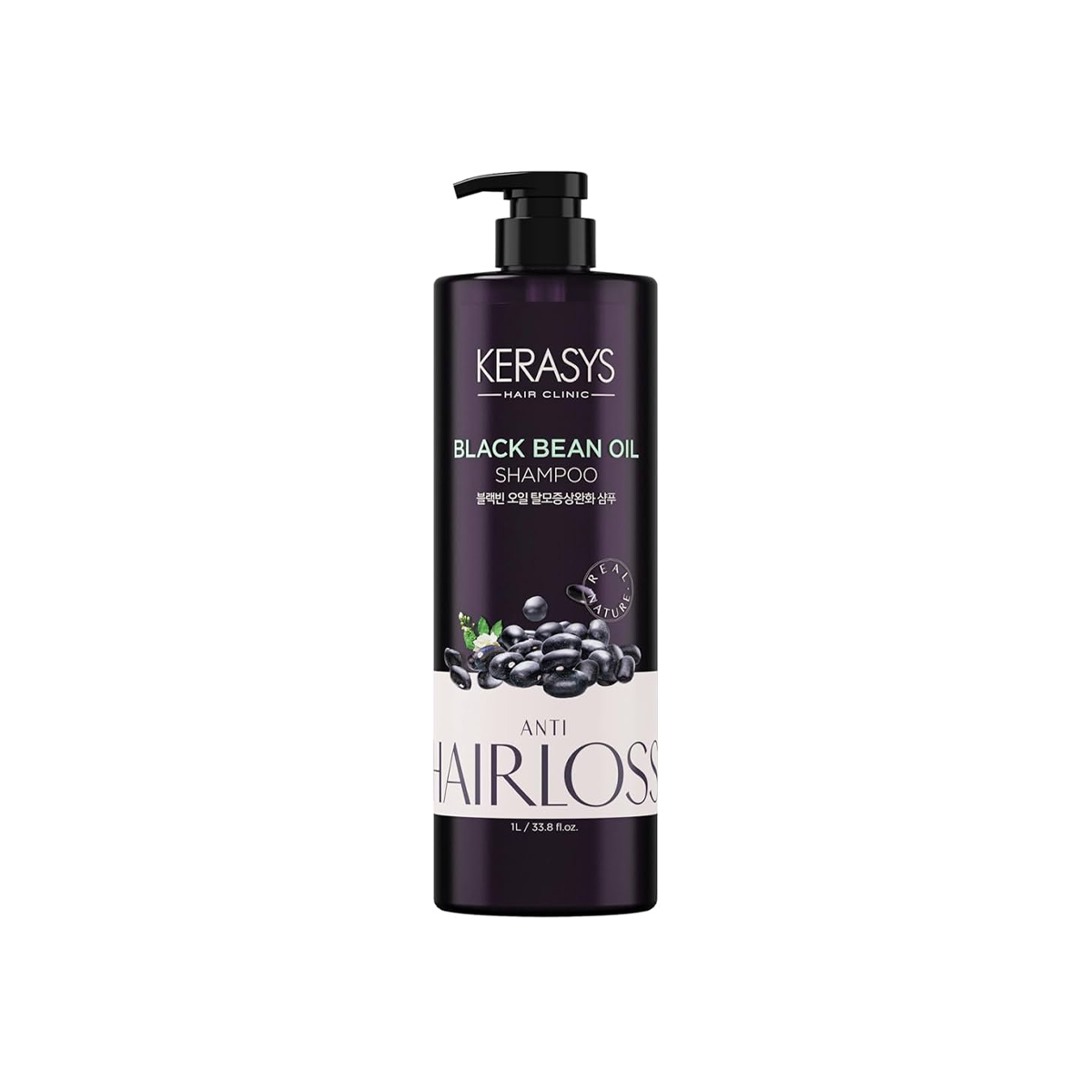 Kerasys Black Bean Oil Shampoo 1 L (5) Kerasys Black Bean Oil Shampoo 1 L