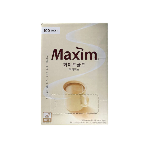Maxim Maxim White Gold Coffee Mix 100 Sticks