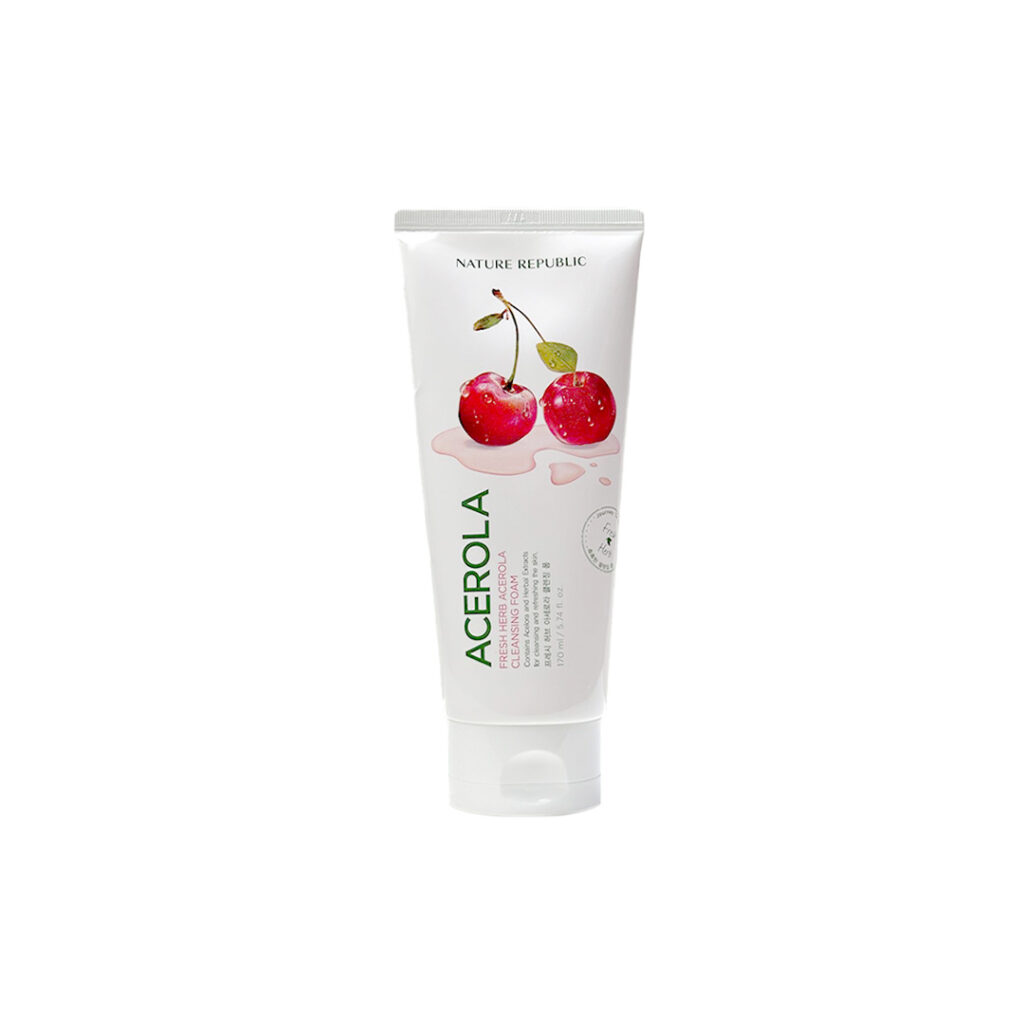 Nature Republic Acerola Fresh Herb Cleansing Foam 170ml