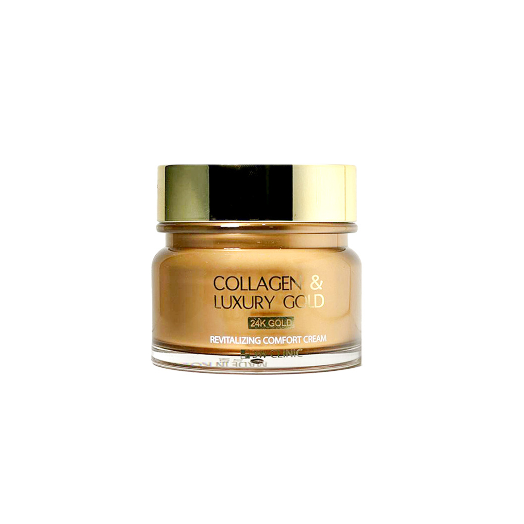 3w Clinic Collagen & Luxury Gold Revitalizing Comfort Gold Cream 100ml (6) 3w Clinic Collagen & Luxury Gold Revitalizing Comfort Gold Cream 100ml