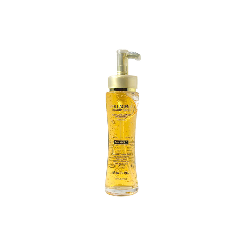 3w Clinic Collagen & Luxury Goad Revitalizing Comfort Gold Essence 150 ml