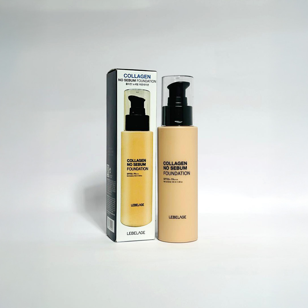 Lebelage Collagen No Sebum Foundation SPF 50+ PA+++ 100 ml - 21