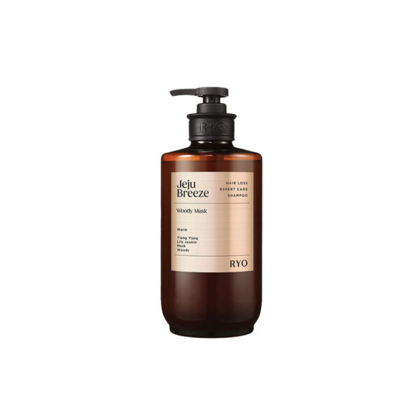 RYO Jeju Breeze Hair Loss Expert Care Shampoo (Woody Musk) 585 ml