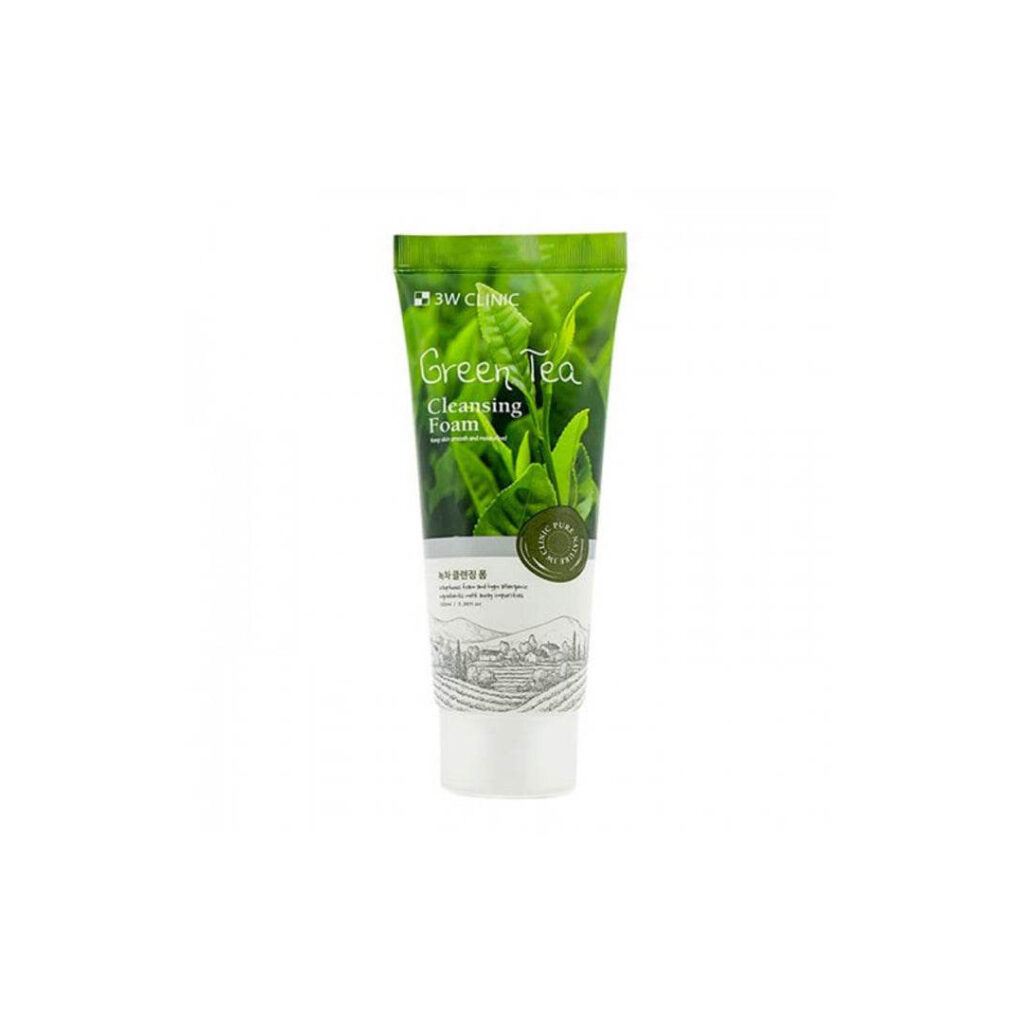 3w Clinic Green Tea Cleansing Foam 100 ml