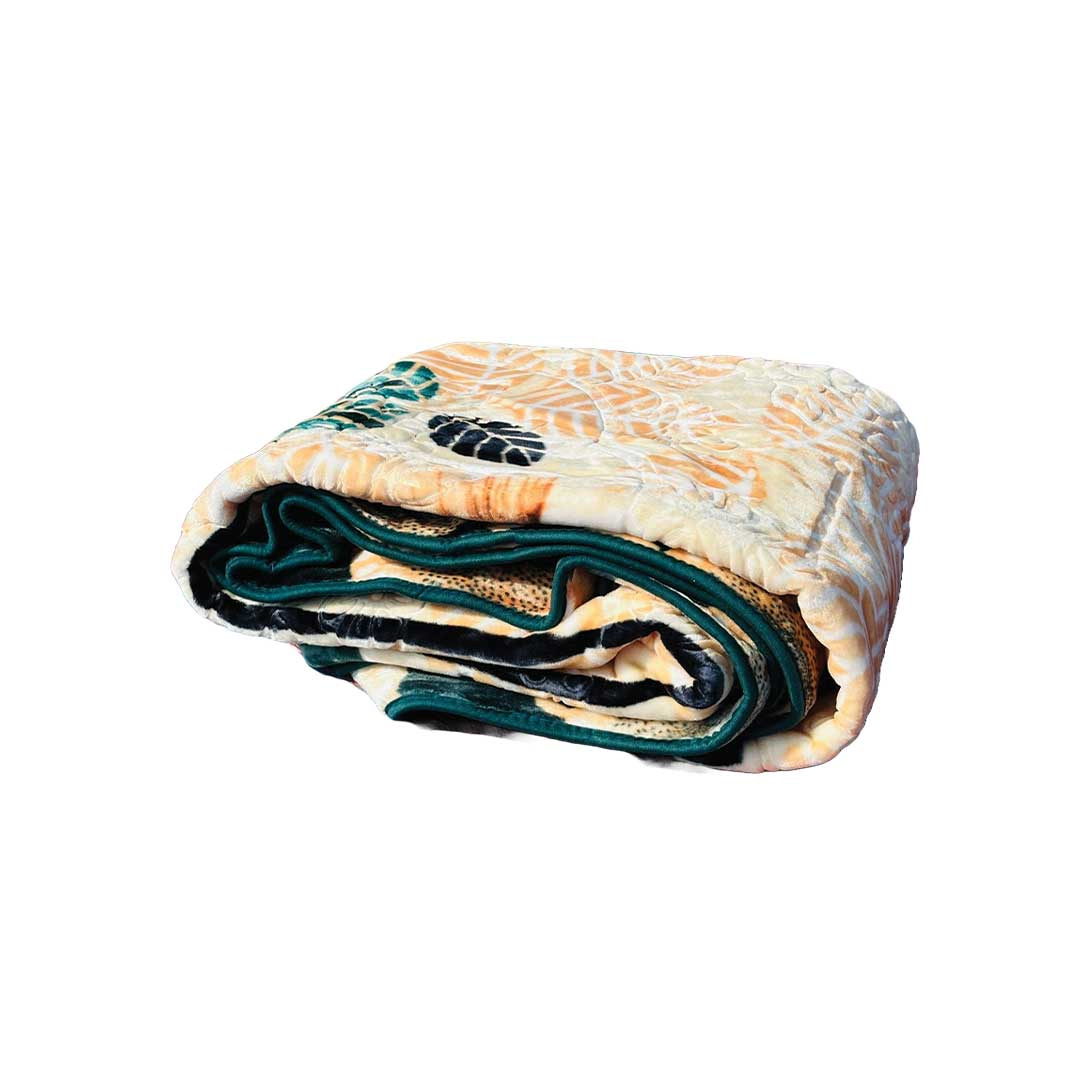 Double-Layered Korean Blanket – Soft, Warm, and Elegant