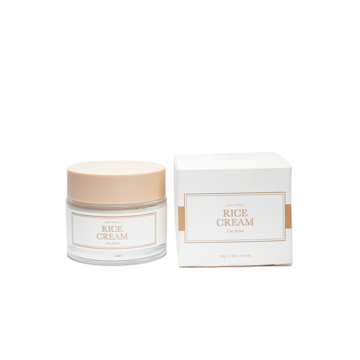 Im from Rice cream 50g