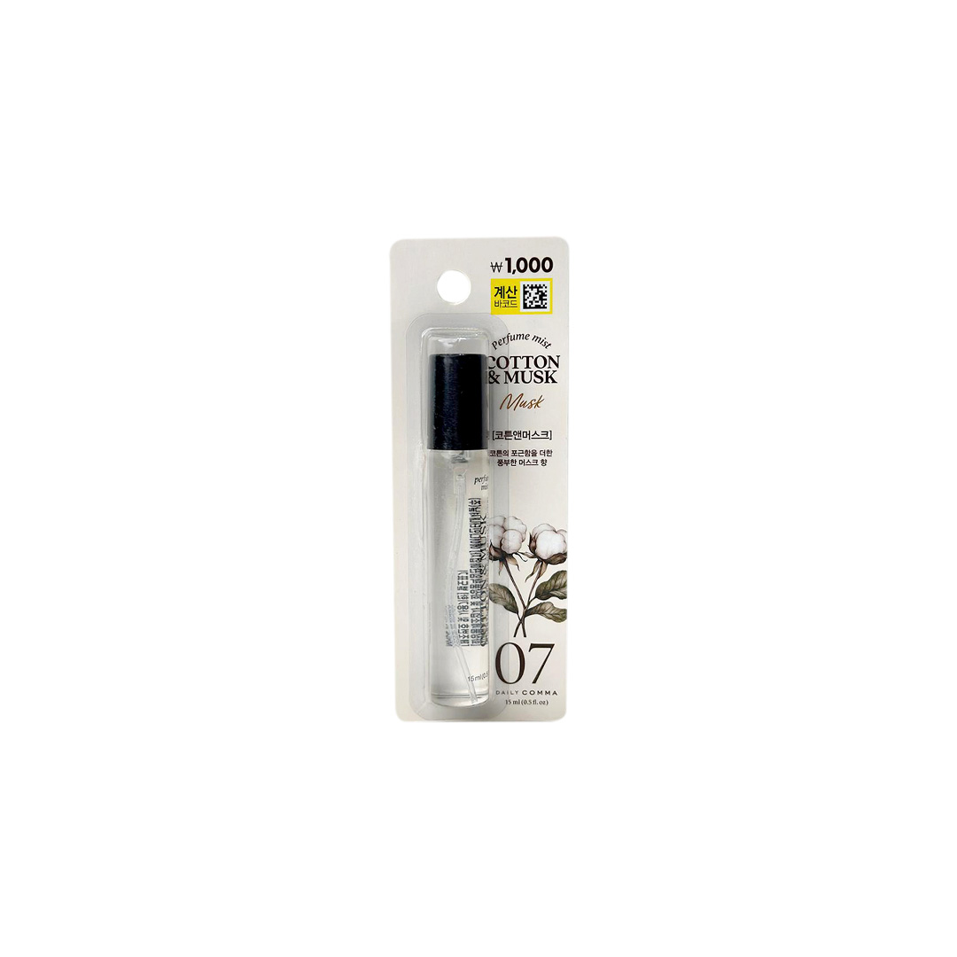 Oriox Aroma Perfume Mist 15ml - COTTON & MUSK