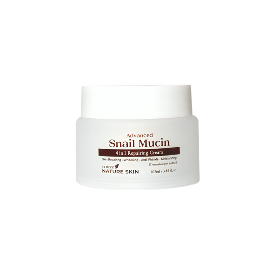 Nature Skin Advanced Snail Mucin 4 in 1 Repairing cream ( New ) 102 ml (9) Nature Skin Advanced Snail Mucin 4 in 1 Repairing cream ( New ) 102 ml