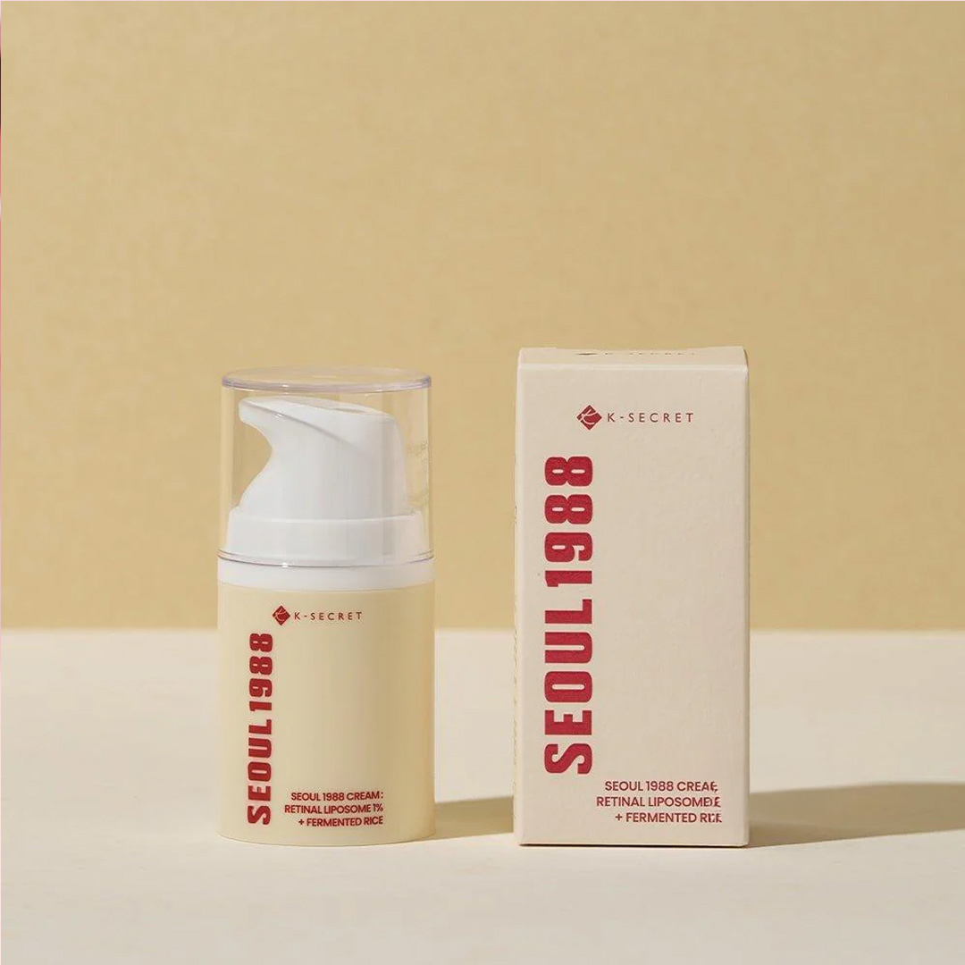 K-Secret Seoul 1988 Cream: Retinal Liposome 1% + Fermented Rice 50 ml