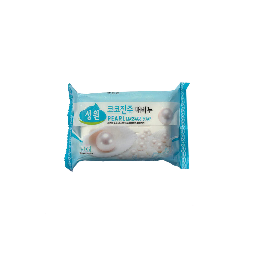 Sungwon Cosmetics Massage Soap 150 g - PEARL