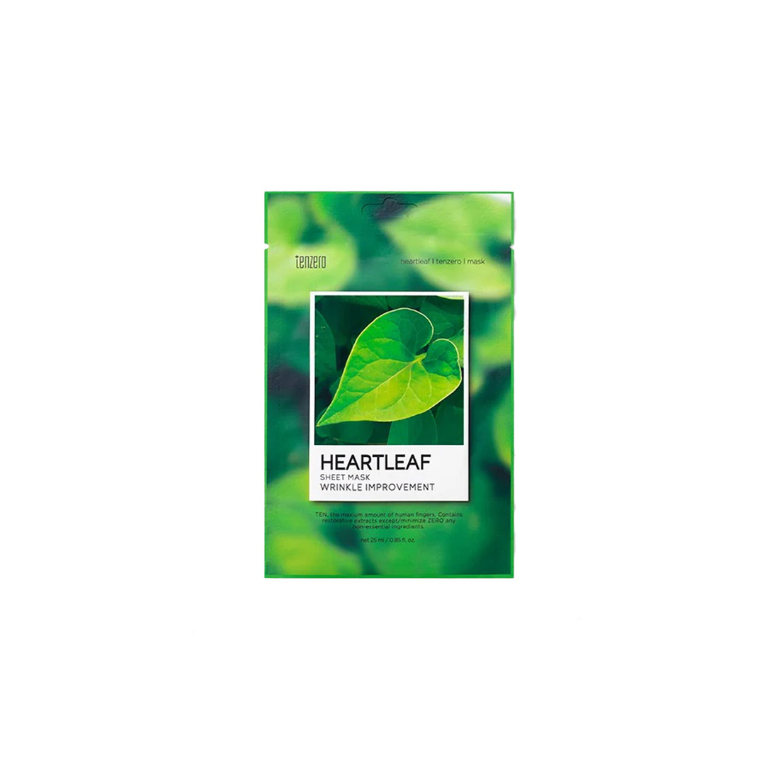 Tenzero Sheet Mask Wrinkle Improvement 25 ml - HEARTLEAF