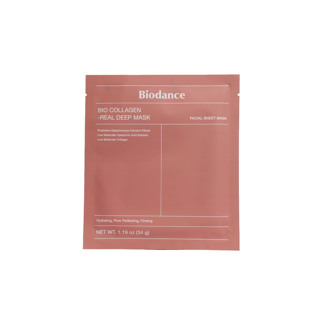 Biodance Bio Collagen-Real Deep Mask 4 pcs 34 g (2) Biodance Bio Collagen-Real Deep Mask 1 pcs 34 g - Image 1