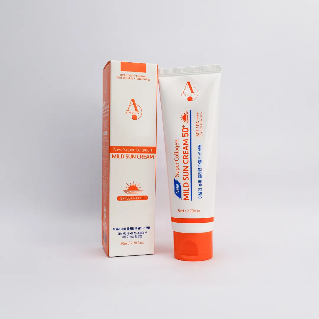 Anely New Super Collagen Mild Sun Cream SPA50+ PA++++ 80 ml - Image 6