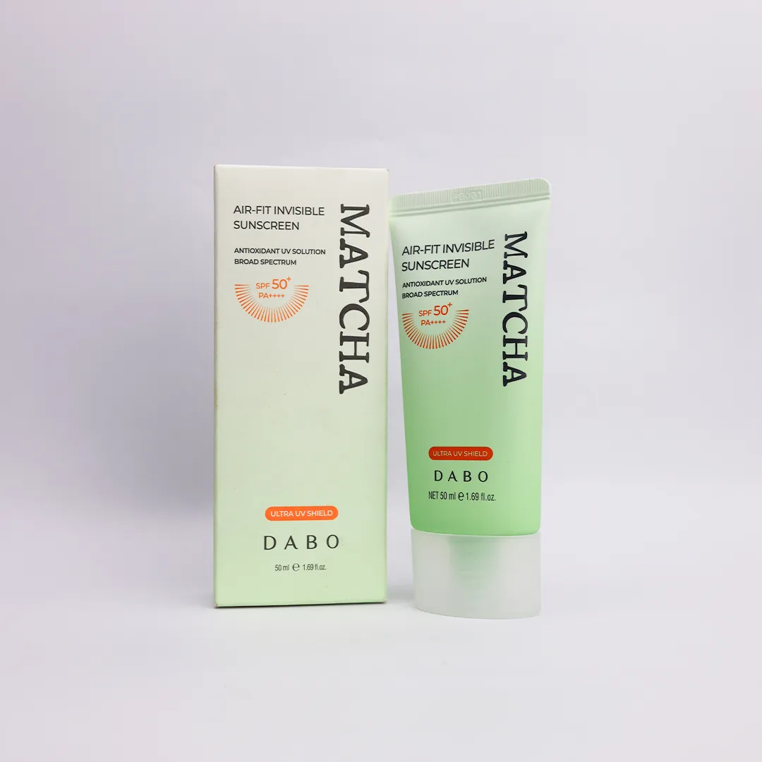 Dabo Matcha Air - Fit Invisible Sunscreen SPF50+ PA++++ 50 ml - Image 4