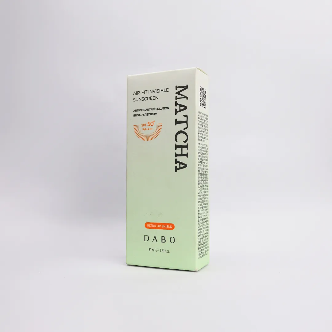 Dabo Matcha Air - Fit Invisible Sunscreen SPF50+ PA++++ 50 ml - Image 6