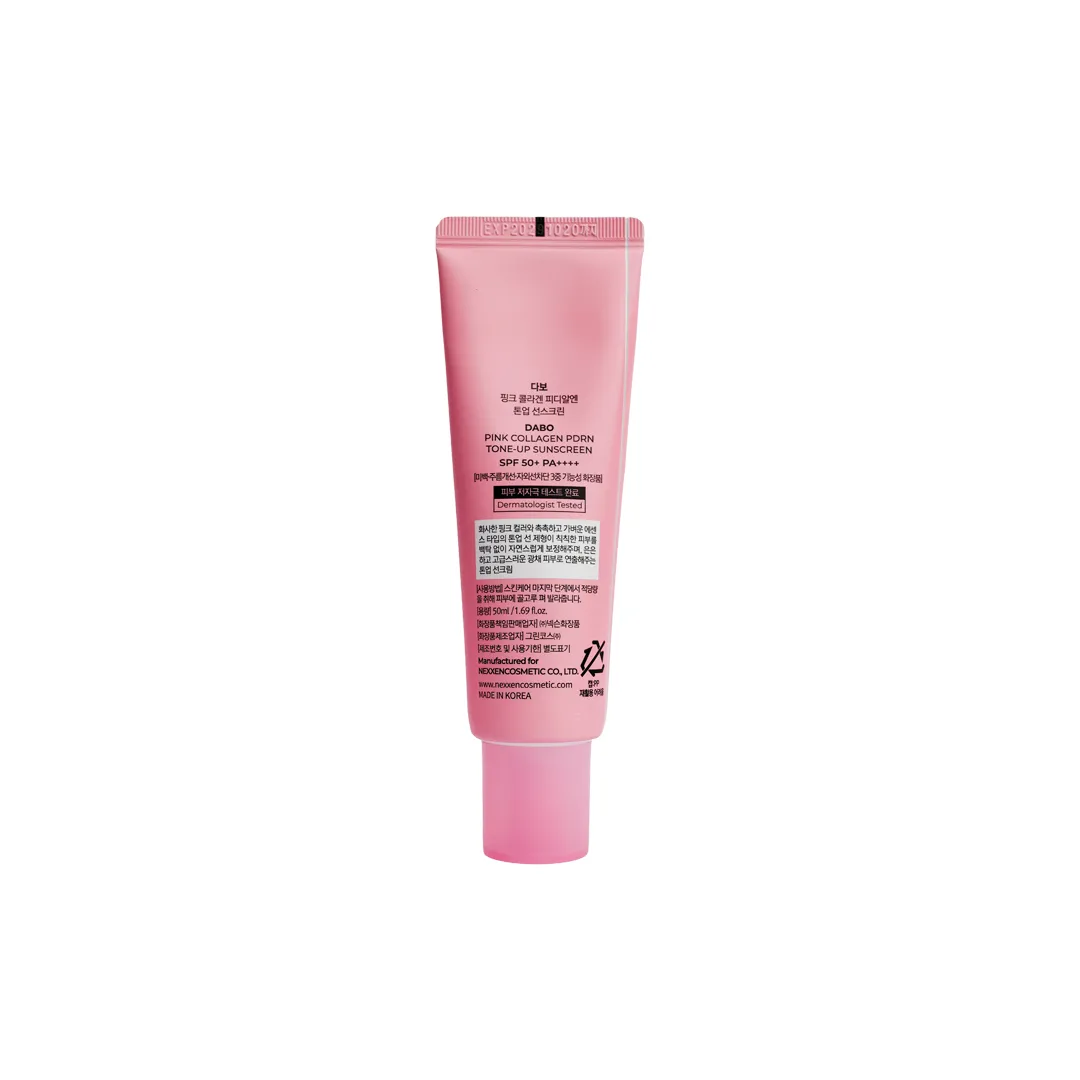 Dabo Pink Collagen Pdrn Tone - Up Sunscreen SPA50+ PA++++ 50 ml - Image 2