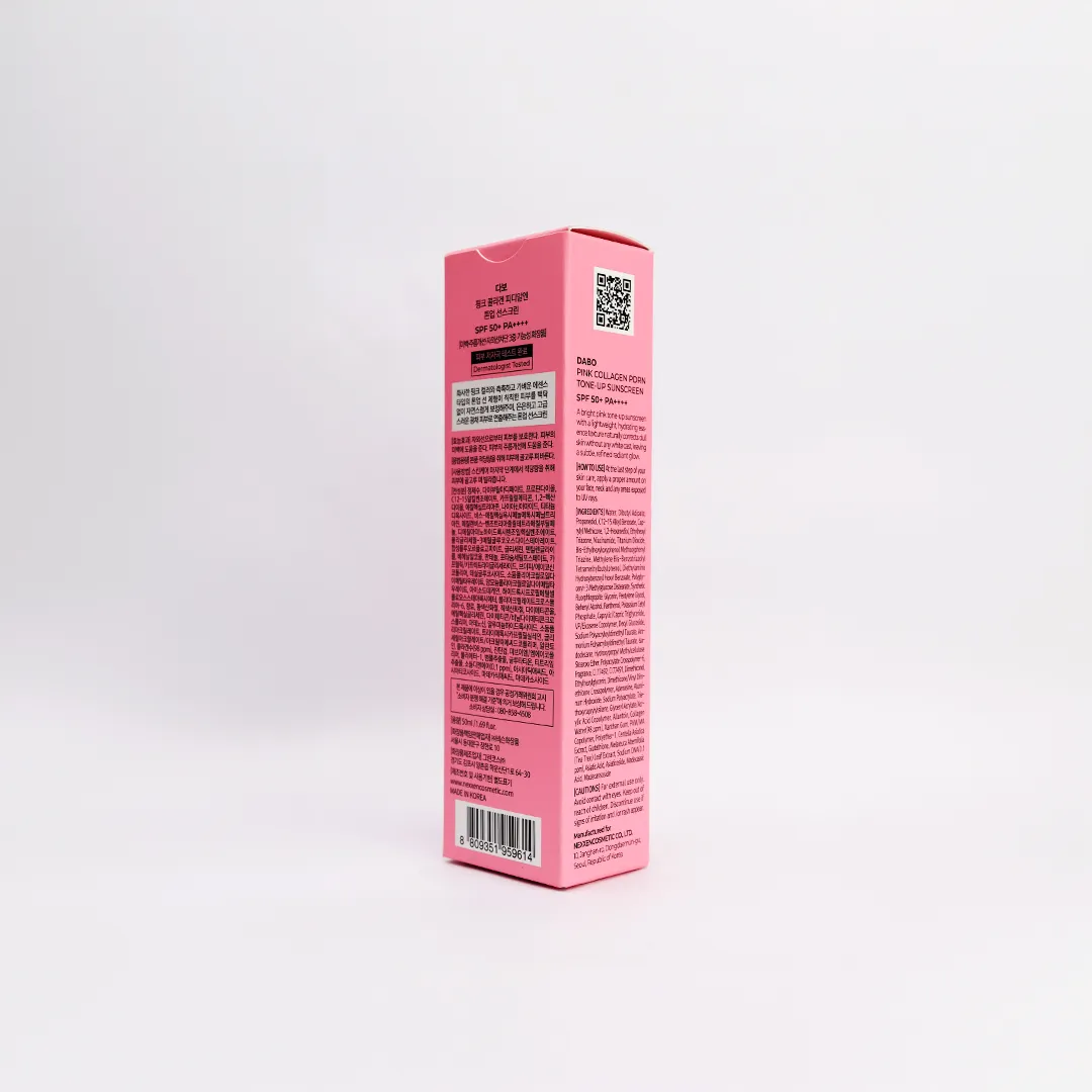Dabo Pink Collagen Pdrn Tone - Up Sunscreen SPA50+ PA++++ 50 ml - Image 5